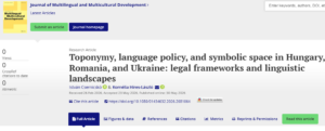 Спільна стаття дослідників Науково-дослідного центру імені Антонія Годинки опублікована в міжнародному журналі категорії Q1 та D1